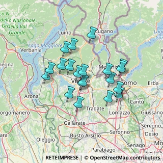 Mappa Via Magenta, 21100 Varese VA, Italia (11.159)