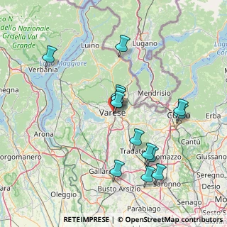Mappa Via Magenta, 21100 Varese VA, Italia (14.63714)