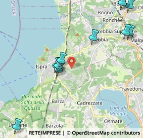 Mappa Via Brugherascia, 21027 Ispra VA, Italia (2.475)