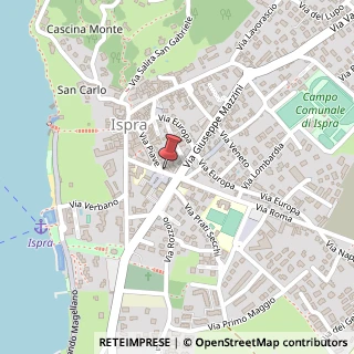 Mappa Via Banetti, 119, 21027 Ispra, Varese (Lombardia)