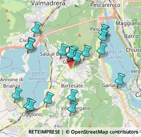 Mappa Via San Giuseppe, 23851 Galbiate LC, Italia (1.964)