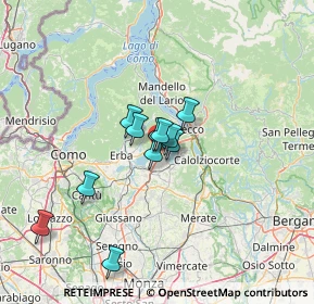 Mappa Via Raffaello, 23861 Cesana Brianza LC, Italia (9.29727)