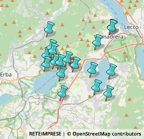 Mappa Via Raffaello, 23861 Cesana Brianza LC, Italia (3.05389)