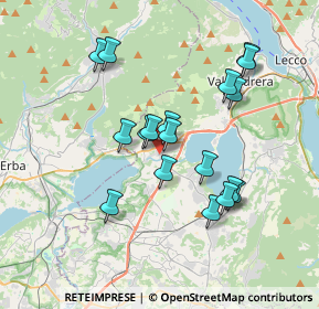 Mappa Via Raffaello, 23861 Cesana Brianza LC, Italia (3.24278)