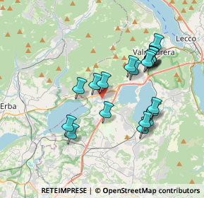 Mappa Via Raffaello, 23861 Cesana Brianza LC, Italia (3.396)