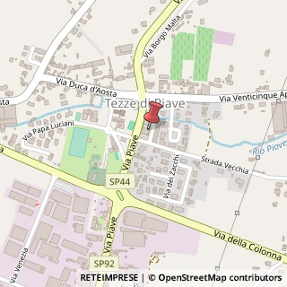 Mappa Viale Gina Roma, 1, 31028 Vazzola, Treviso (Veneto)