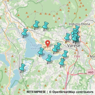 Mappa Via Duca degli Abruzzi, 21100 Varese VA, Italia (3.97294)