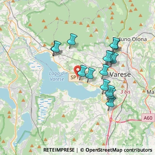 Mappa Via Duca degli Abruzzi, 21100 Varese VA, Italia (3.422)