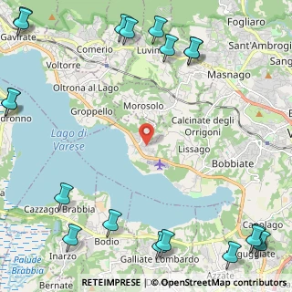 Mappa Via Duca degli Abruzzi, 21100 Varese VA, Italia (3.64947)