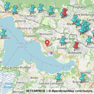 Mappa Via Duca degli Abruzzi, 21100 Varese VA, Italia (3.414)