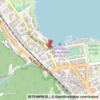 Mappa Via Borgo Vico, 143, 22100 Como, Como (Lombardia)