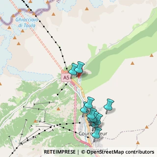 Mappa Via Passerin D'Entreves, 11013 Courmayeur AO, Italia (2.21364)