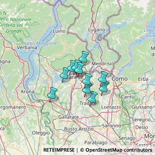 Mappa Via Prealpi, 21100 Varese VA, Italia (8.03091)
