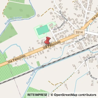 Mappa Via palazzolo 13, 33055 Muzzana del Turgnano, Udine (Friuli-Venezia Giulia)