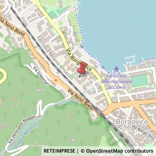 Mappa Via Borgo Vico, 163, 22100 Como, Como (Lombardia)
