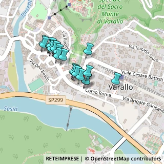 Mappa Corso Roma, 13019 Varallo VC, Italia (0.179)