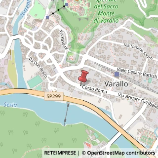 Mappa Corso Roma, 40, 13019 Varallo, Vercelli (Piemonte)