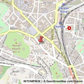 Mappa Via San Michele, 6, 21100 Varese, Varese (Lombardia)