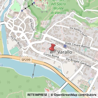 Mappa Corso Roma, 35, 13019 Varallo, Vercelli (Piemonte)