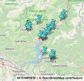 Mappa Via Palmiro Togliatti, 24062 Costa Volpino BG, Italia (11.00294)