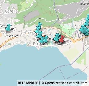 Mappa Piazza Parini, 22030 Pusiano CO, Italia (0.4205)