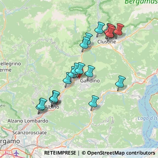 Mappa Via Trieste, 24020 Casnigo BG, Italia (7.4325)