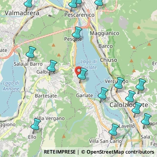 Mappa Via Giuseppe Parini, 23852 Garlate LC, Italia (3.05563)