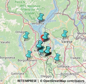 Mappa Lungolago A. Vespucci, 21027 Ispra VA, Italia (9.5185)