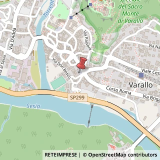 Mappa Corso V.Vento, 117, 13019 Varallo, Vercelli (Piemonte)