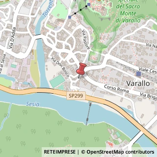 Mappa Via Geniani, 3, 13019 Varallo, Vercelli (Piemonte)