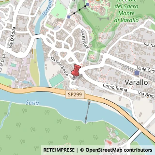 Mappa Via Geniani, 12, 13019 Varallo VC, Italia, 13019 Varallo, Vercelli (Piemonte)