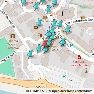 Mappa Piazza Vittorio Emanuele II, 13019 Varallo VC, Italia (0.0625)