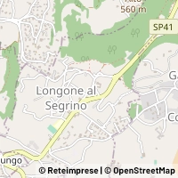 Mapa Longone al Segrino