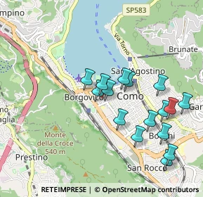 Mappa Via Alfredo Oriani, 22062 Cantù CO, Italia (0.91188)