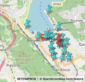 Mappa Via Alfredo Oriani, 22062 Cantù CO, Italia (0.765)
