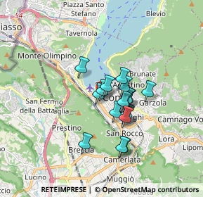 Mappa Via Alfredo Oriani, 22062 Cantù CO, Italia (1.14833)