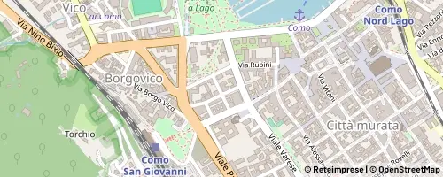 Mappa Como