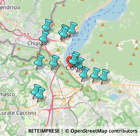 Mappa Via Alfredo Oriani, 22062 Cantù CO, Italia (2.974)