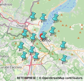 Mappa Via Alfredo Oriani, 22062 Cantù CO, Italia (3.51769)
