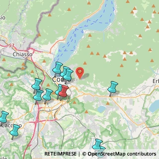Mappa Via per Civiglio, 22100 Tavernerio CO, Italia (5.23692)