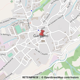 Mappa Via Antonio Locatelli, 7, 24024 Gandino, Bergamo (Lombardia)