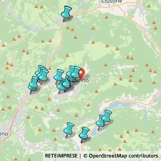 Mappa Via Ghirardelli Marco, 24024 Gandino BG, Italia (4.081)