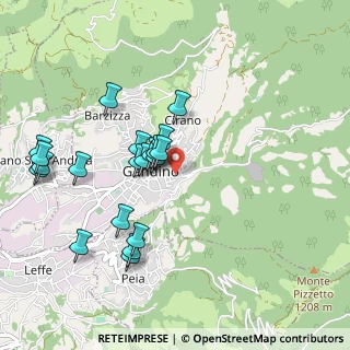 Mappa Via Ghirardelli Marco, 24024 Gandino BG, Italia (0.9545)