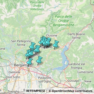 Mappa Via Ghirardelli Marco, 24024 Gandino BG, Italia (8.77375)