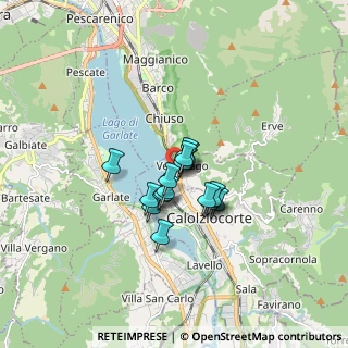 Mappa Via Giuseppe Verdi, 23808 Vercurago LC, Italia (0.96333)