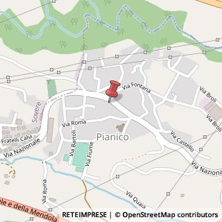 Mappa Via Nazionale,  43, 24060 Pianico, Bergamo (Lombardia)