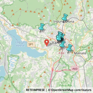 Mappa Via Enrico Fermi, 21100 Varese VA, Italia (2.82)