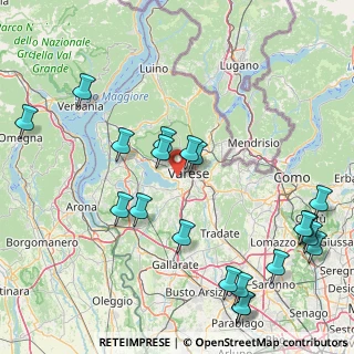 Mappa Via Enrico Fermi, 21100 Varese VA, Italia (20.313)