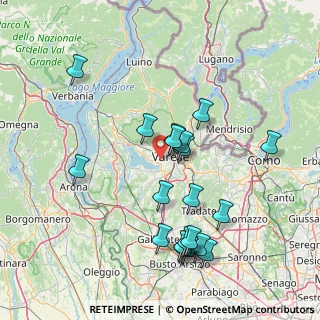 Mappa Via Enrico Fermi, 21100 Varese VA, Italia (15.8605)