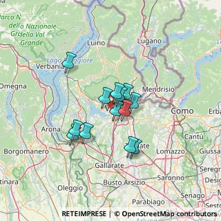 Mappa Via Enrico Fermi, 21100 Varese VA, Italia (9.31615)
